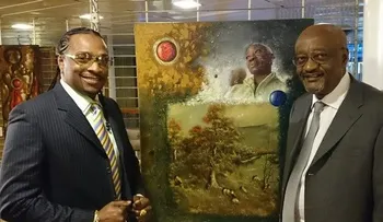 El dominicano  Duba Cruz expone en la Unesco su obra artística