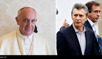 "No me gusta el número 666": Francisco rechaza una donación del presidente argentino Mauricio Macri