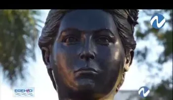 Nuria Piera dedica reportaje al cenotafio para Rosa Duarte, propuesto por Luis Martín