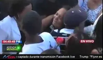 Despiden en medio del llanto y dolor restos del locutor Luis Manuel Medina (VIDEO)