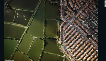 Las fascinantes fotos aéreas que revelan las "geometrías escondidas" de Hong Kong