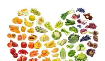 Conoce las propiedades de frutas y verduras según su color