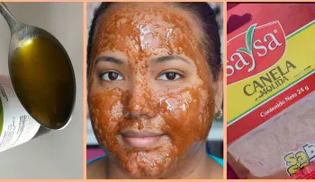 Tres gotas de aceite de canela y dos cucharadas de aceite de oliva y tu rostro quedará como nuevo 