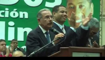 Danilo Medina, proclamado por el PRI (VIDEO)