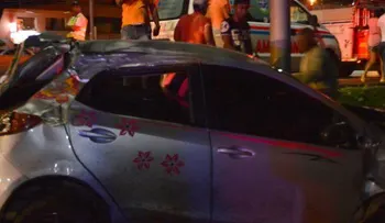 AMET reporta mujer muere y otras ocho personas resultan lesionadas en accidente Las Américas. 