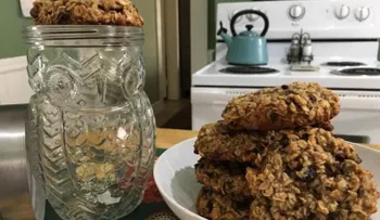 Una receta con deliciosas galletas de avena, para chuparse los dedos