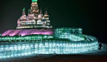 Fotos: magníficas esculturas de hielo que parecen de cuento