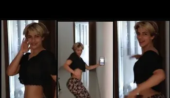 Nashla Bogaert y su sexy baile