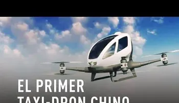 El primer dron chino de pasajeros pasa con éxito sus pruebas. Wepa