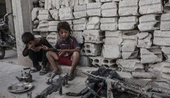 Las opciones de los niños sirios en la guerra