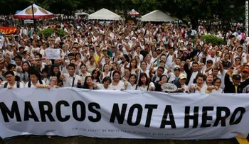 Finalmente, el exdictador Ferdinand Marcos fue enterrado en Filipinas como "héroe"