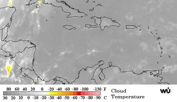 Sistema de baja presión aumentará ocurrencia de aguaceros