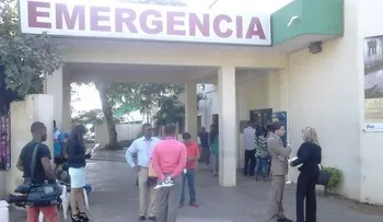 Se incendió área de vacunación del hospital Robert Reid