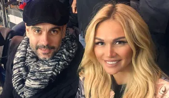 Quién es la sexy modelo rusa que vio un partido de la Liga Francesa con Pep Guardiola