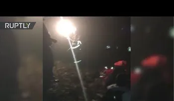 Primeras imágenes del avión se accidentó en Colombia