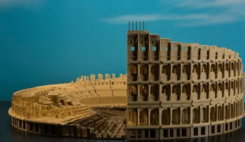 Bloque a bloque, un recorrido por las maravillas arquitectónicas del mundo hechas en Lego