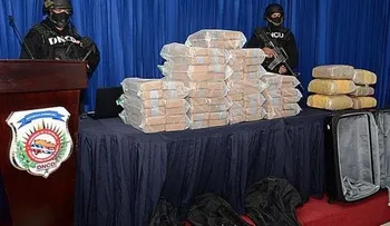 Decomisan 100 paquetes de droga en Puerto Caucedo