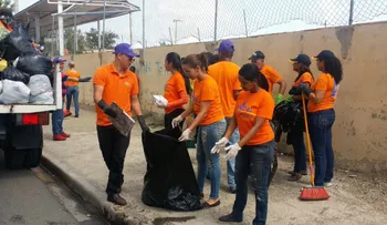 Brigadas trabajan para higienizar la ciudad de Santiago