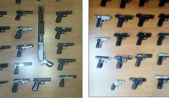 Incautan 67 armas de fuego en peajes			