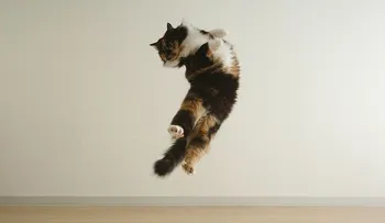 ¿Por qué los gatos caen de pie?