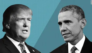 Antes del día 100 de Trump, Obama dice que su Obamacare es más popular que el actual presidente