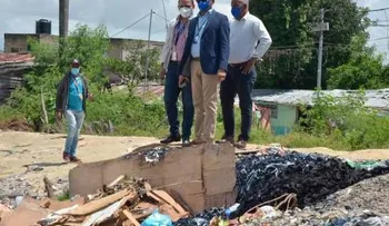 Educación y Obras Públicas recuperan terreros en Cristo Rey, dispone levantamiento centro escolar 