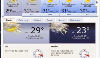 Lluvias por tormenta Bertha iniciarán a partir de mediodía