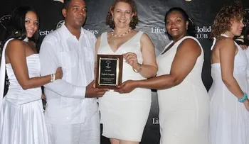 Derroche de alegría en premios Caribbean  Gold Coast Award