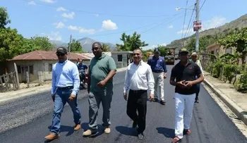 MOPC asfalta más de 80 Kilómetros de vías en San Juan