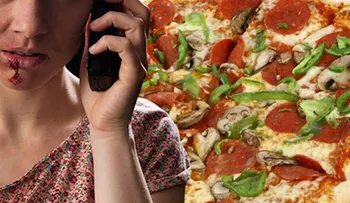Llamó a emergencias para pedir una pizza, entonces el teleoperador descubrió la verdad