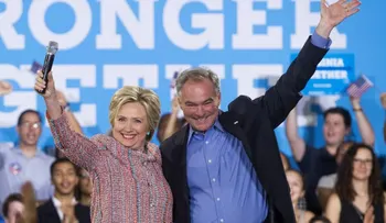 Hillary Clinton anuncia al senador Tim Kaine como su vicepresidenciable