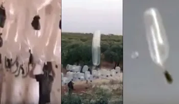 ¿El Estado Islámico emplea preservativos para defenderse de los aviones rusos? (VIDEO)