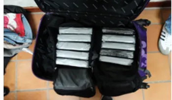 Decomisan 10 paquetes de cocaína dentro de maleta en aeropuerto Punta Cana 