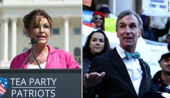 Sarah Palin se burla de Bill Nye por el cambio climático