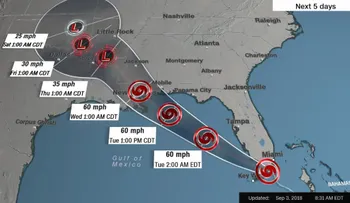 La tormenta tropical Gordon se forma en los Cayos de la Florida y se dirige al Golfo de México