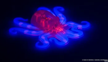 Octobot: el primer robot biológico, que no necesita baterías ni cables