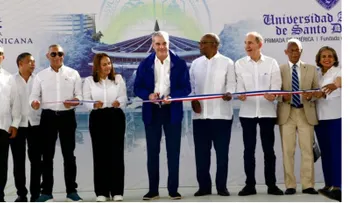 Abinader entrega techado en la UASD San Francisco