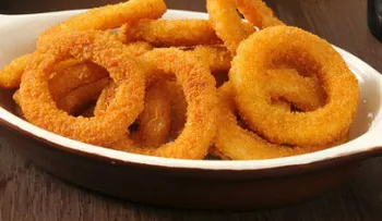 Aros de cebolla con cerveza