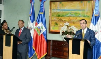 Cancilleres de RD y Haití se reúnen