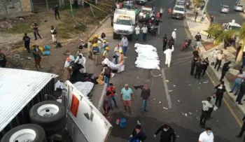 Aplazan traslado de los restos de migrantes dominicanos muertos en Chiapas