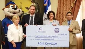 La Vicepresidencia y Tigres del Licey entregan donativo al Robert Reid Cabral