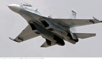 Un caza ruso Su-30 intercepta un avión de la Marina de EE.UU. sobre el mar Negro