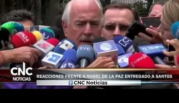 Reacciones frente a Nobel de la Paz entregado a Santos
