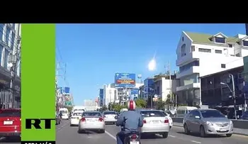 Un gran meteorito cae en Tailandia (VIDEO)
