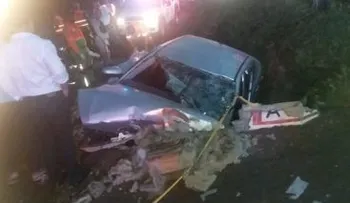 Mueren tres mujeres y otra resulta herida en accidente de tránsito en Santiago