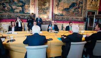 Abinader se reúne con su homólogo italiano y le pide apoyo para fuerza multinacional en Haití