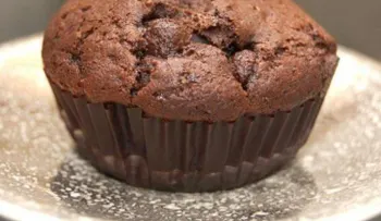 Muffins de chocolate y cerveza negra
