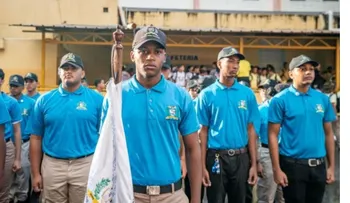 Jóvenes de Capotillo entrenan en Servicio Militar del MIDE