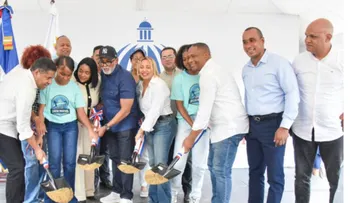 Inician obras deportivas y policiales en SDO