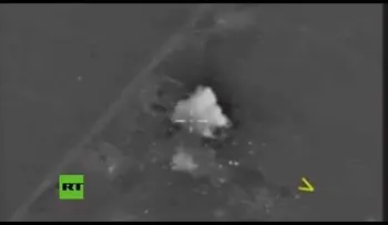 Publican el video del ataque ruso contra los terroristas que derribaron un Su-25 en Siria